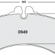 Fast road / track day compound. Street brake pads - MERCEDES Sprinter 400 Series 1996 to 05/2006
VW LT Series 1996 on